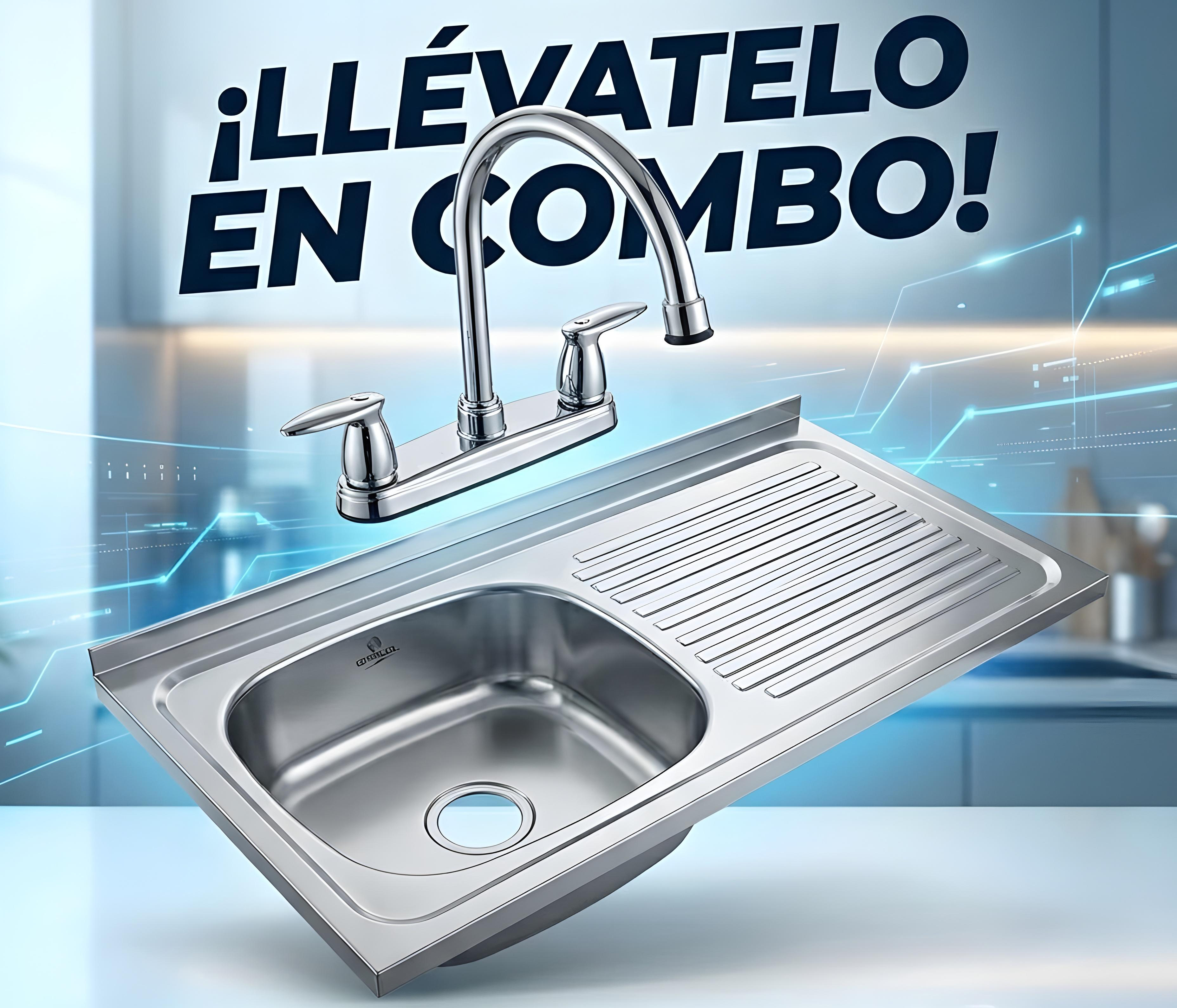 Grifería para baño y cocina — Bodegazo Cerámico